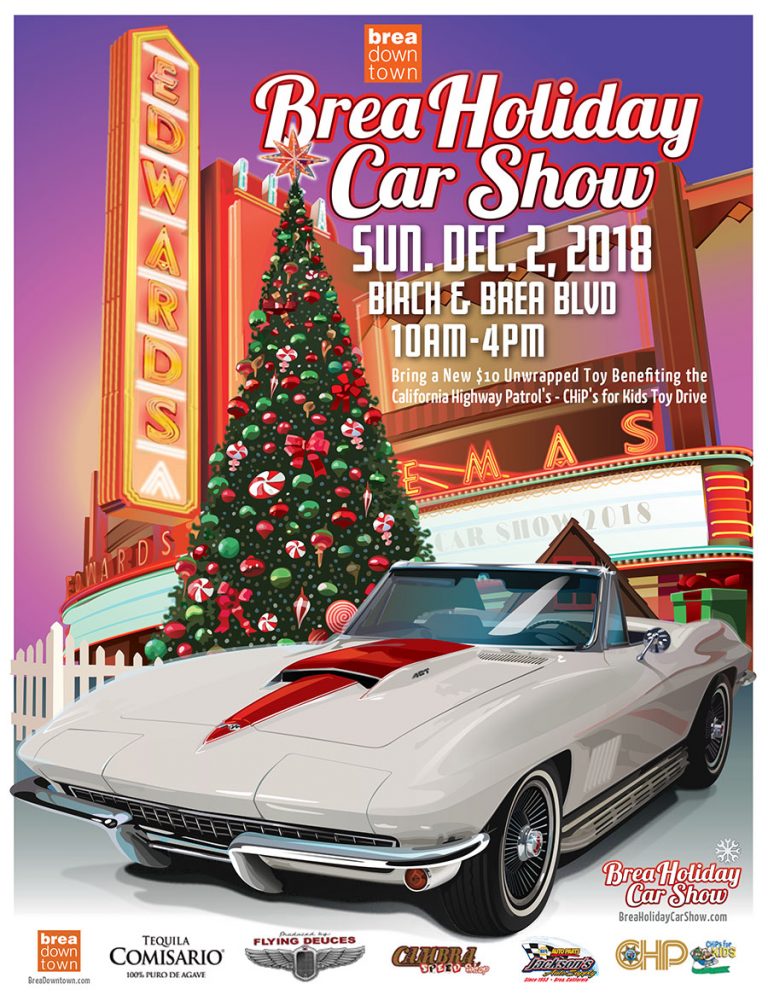 Brea Holiday Car Show Flying Deuces